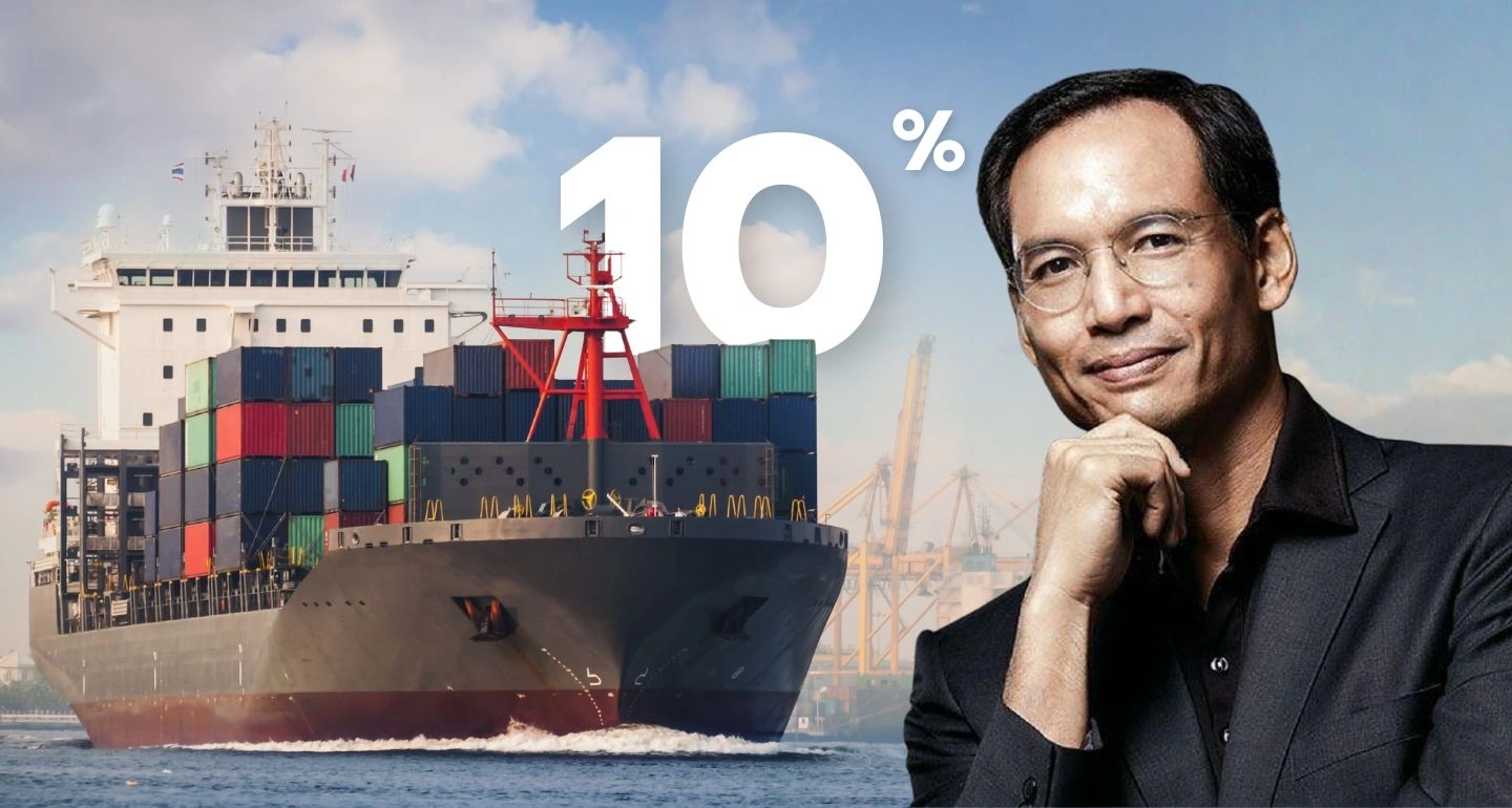 มุมมองของกรณ์ จาติกวณิช ต่อภาษีนำเข้า 10% ของโดนัลด์ ทรัมป์ และผลกระทบต่อเศรษฐกิจไทย