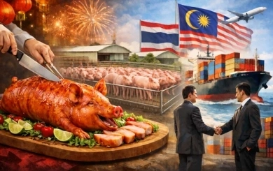 ตรุษจีนจุดสตาร์ตฟื้นราคาหมู 2569: ถอด 3 กลยุทธ์ Big Strategy แก้หมูล้นตลาด–บุกส่งออกมาเลเซีย