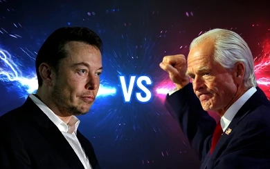 ร้าวลึก "มัสก์ VS นาวาร์โร" 2 ที่ปรึกษา "ทรัมป์" เปิดศึกกลางทำเนียบขาว