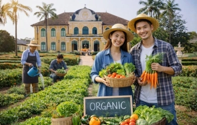 ปราจีนบุรีผนึกกำลังชุมชน สร้างความมั่นคงอาหาร หนุนเกษตรอินทรีย์