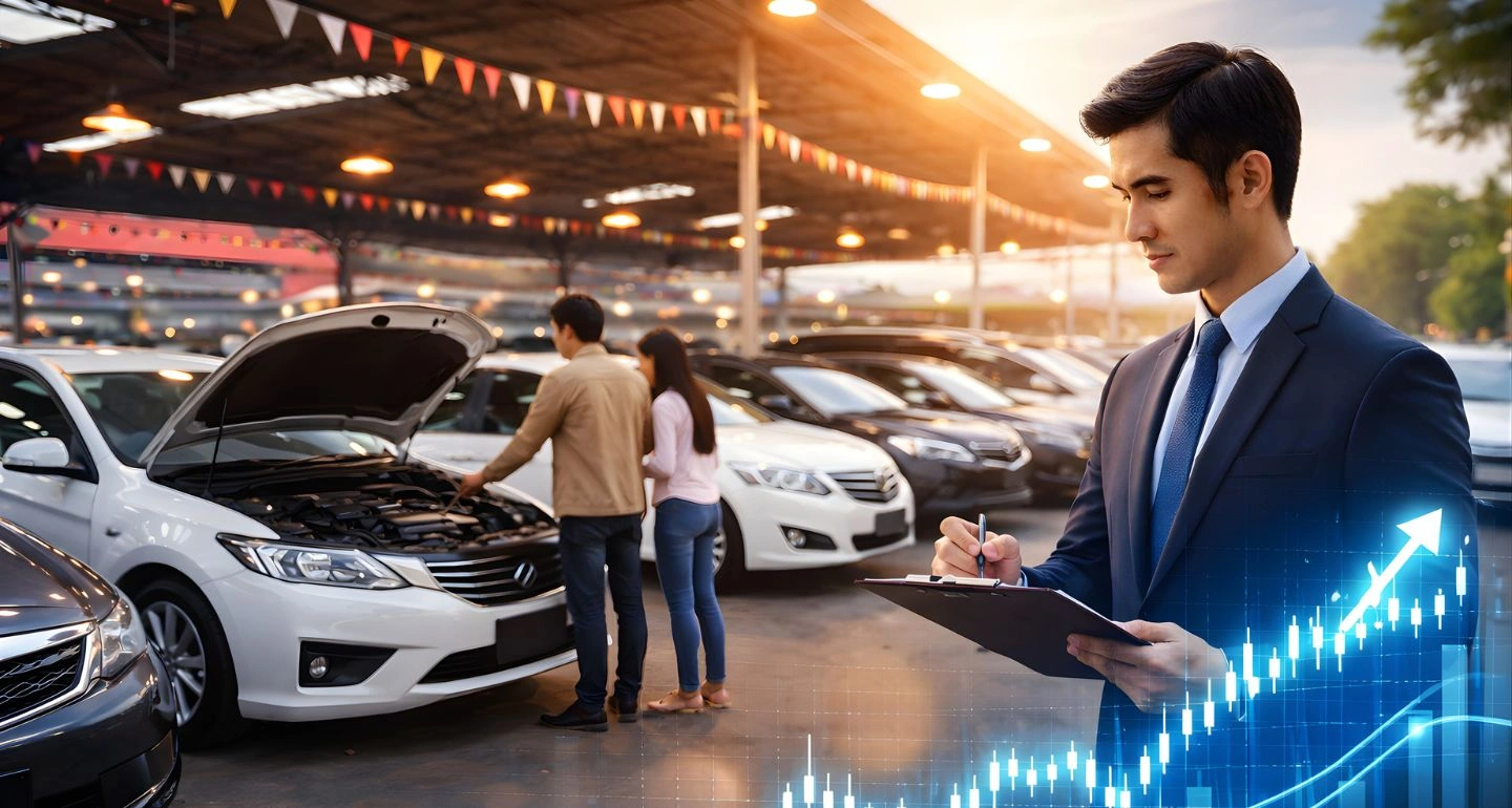 เต็นท์รถมือสองไทยในยุคเปลี่ยนแปลง: 5 กลยุทธ์อ่านตลาดให้ขาด ดำเนินธุรกิจให้รอด