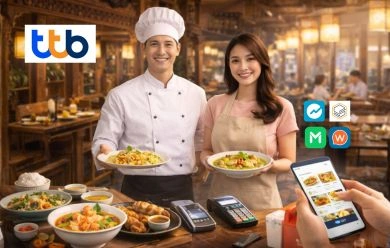 ทีทีบีผนึกกำลังพันธมิตรยกระดับธุรกิจร้านอาหารไทยด้วยโซลูชันดิจิทัล