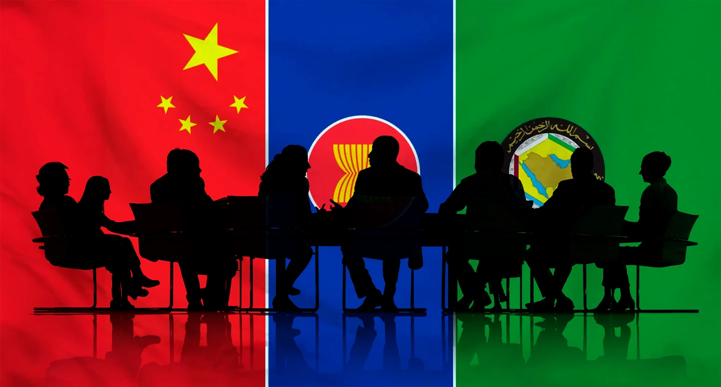 จับตาการประชุม ASEAN-China-GCC: พันธมิตรใหม่"สามเหลี่ยมทองคำ"ท้าทายสงครามการค้า