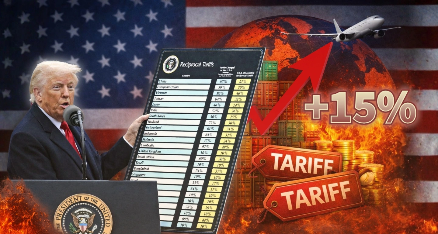 เช็คลิสต์ สินค้าถูกเก็บภาษีเพิ่ม — ได้รับยกเว้น หลังทรัมป์ประกาศขึ้นภาษีนำเข้า 15% ทั่วโลก