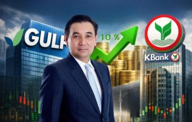 GULF เพิ่มสัดส่วนการถือหุ้นใน KBANK เกิน 10% ขึ้นแท่นผู้ถือหุ้นใหญ่อันดับต้นๆ